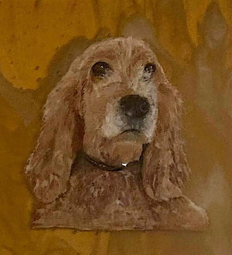 pet dog painting 